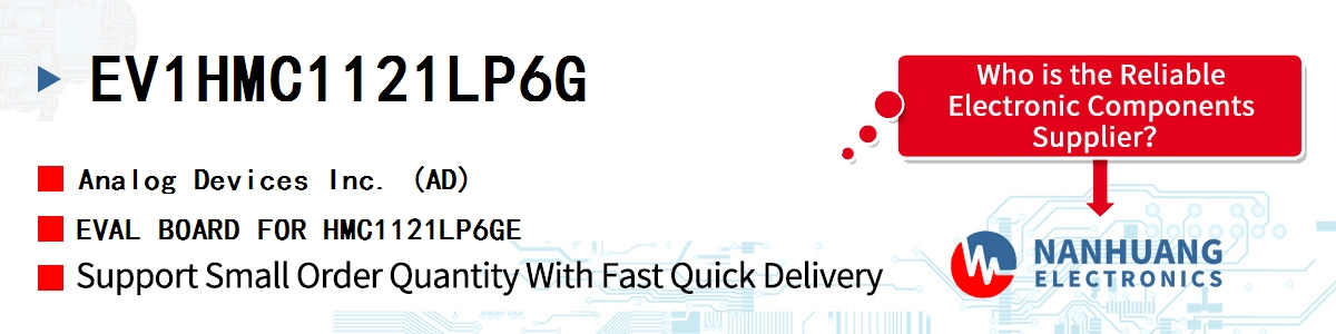 EV1HMC1121LP6G ADI EVAL BOARD FOR HMC1121LP6GE