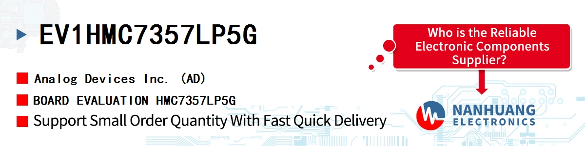 EV1HMC7357LP5G ADI BOARD EVALUATION HMC7357LP5G