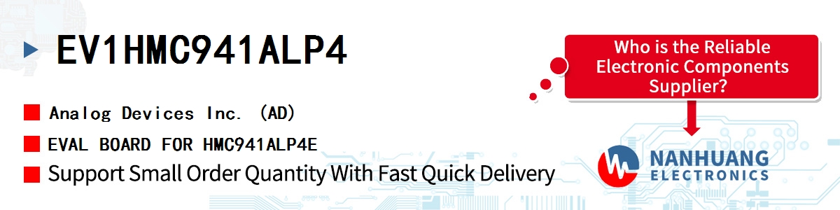 EV1HMC941ALP4 ADI EVAL BOARD FOR HMC941ALP4E