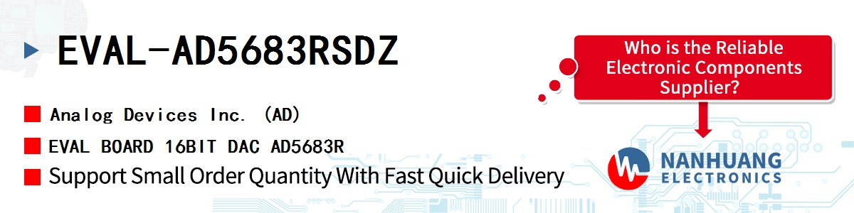 EVAL-AD5683RSDZ ADI EVAL BOARD 16BIT DAC AD5683R