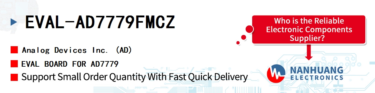 EVAL-AD7779FMCZ ADI EVAL BOARD FOR AD7779