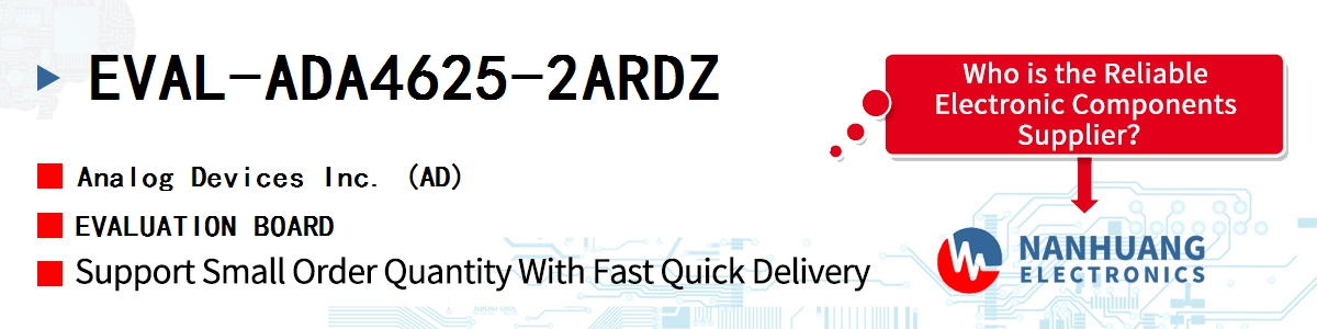 EVAL-ADA4625-2ARDZ ADI EVALUATION BOARD