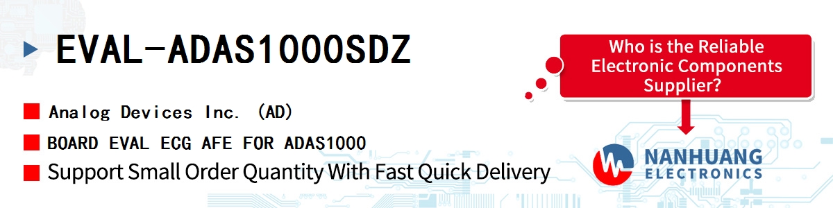 EVAL-ADAS1000SDZ ADI BOARD EVAL ECG AFE FOR ADAS1000