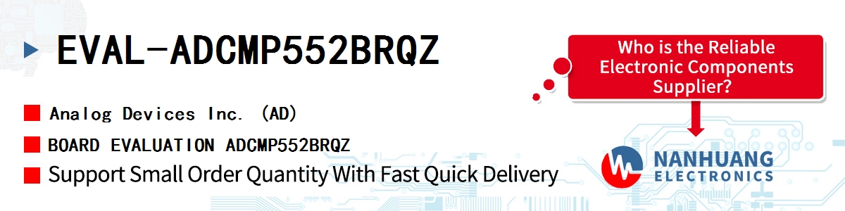 EVAL-ADCMP552BRQZ ADI BOARD EVALUATION ADCMP552BRQZ