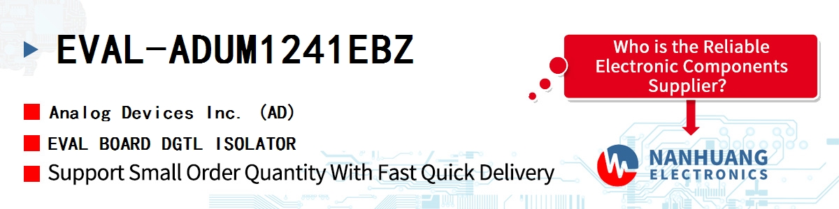 EVAL-ADUM1241EBZ ADI EVAL BOARD DGTL ISOLATOR