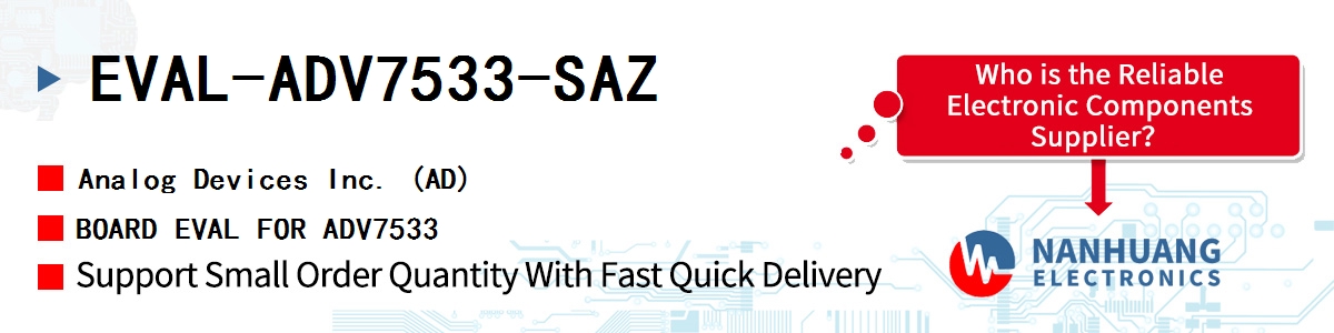 EVAL-ADV7533-SAZ ADI BOARD EVAL FOR ADV7533