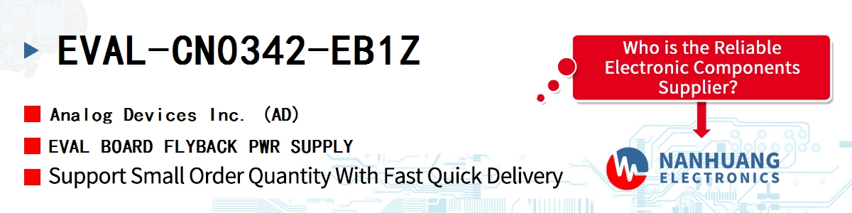 EVAL-CN0342-EB1Z ADI EVAL BOARD FLYBACK PWR SUPPLY