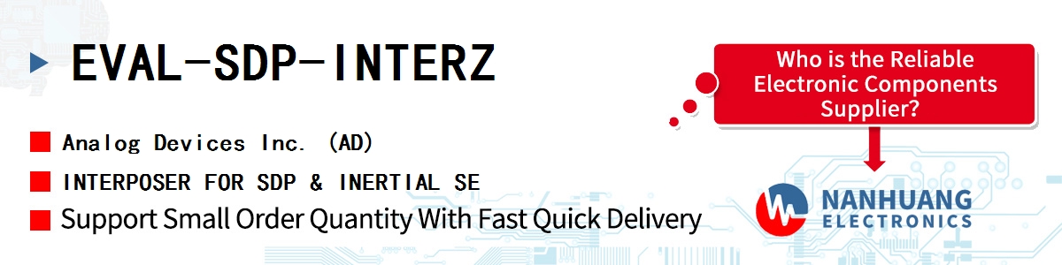 EVAL-SDP-INTERZ ADI INTERPOSER FOR SDP & INERTIAL SE