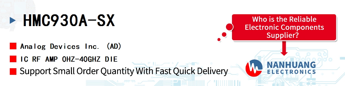 HMC930A-SX ADI IC RF AMP 0HZ-40GHZ DIE