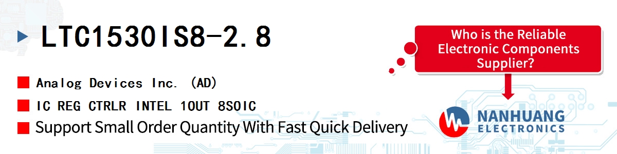 LTC1530IS8-2.8 ADI IC REG CTRLR INTEL 1OUT 8SOIC