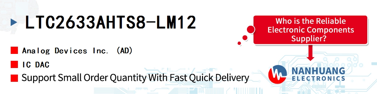 LTC2633AHTS8-LM12 ADI IC DAC