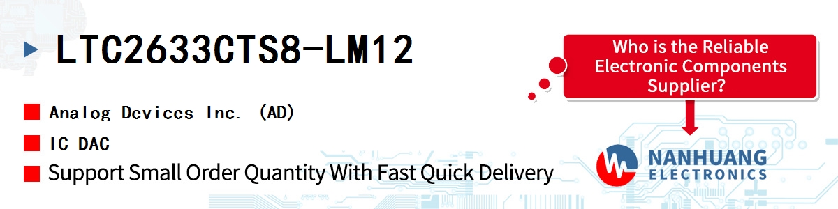 LTC2633CTS8-LM12 ADI IC DAC