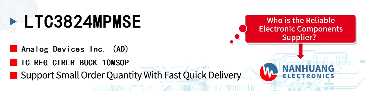 LTC3824MPMSE ADI IC REG CTRLR BUCK 10MSOP