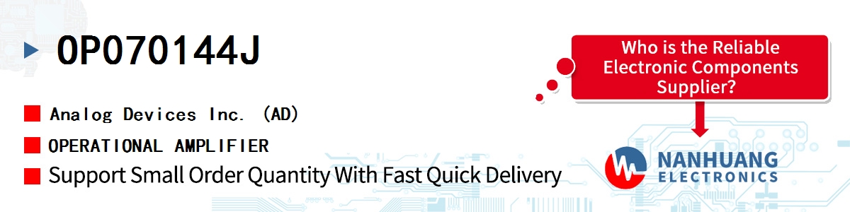 OP070144J ADI OPERATIONAL AMPLIFIER