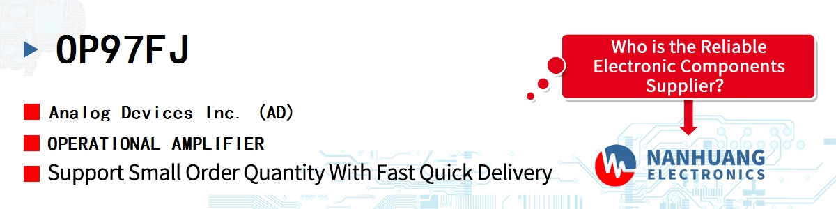 OP97FJ ADI OPERATIONAL AMPLIFIER